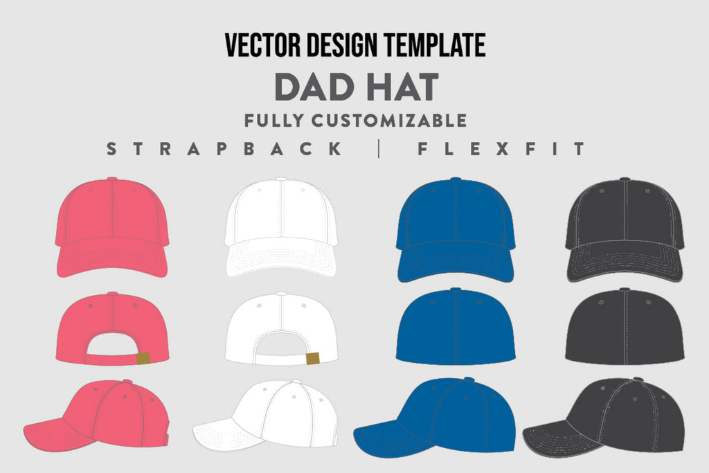 Ultimate Hat Template - Dad Hat