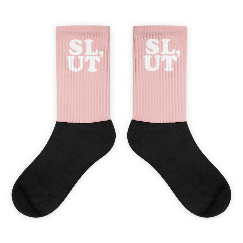 " SL,UT " Graphic Sock