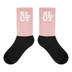 " SL,UT " Graphic Sock