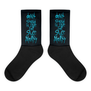 " Szechuan Madness " Rick And Morty Inspired Graphic Sock